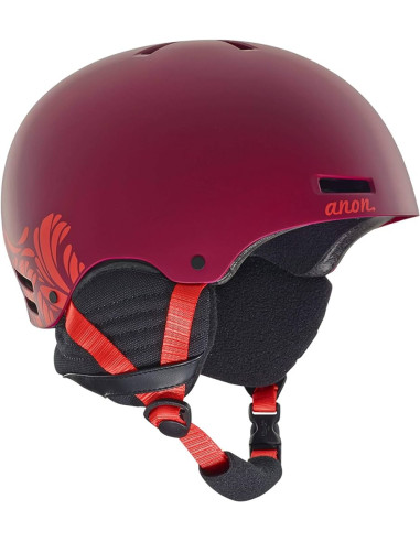 Casco de Snow Anon Greta 2019 - Morado