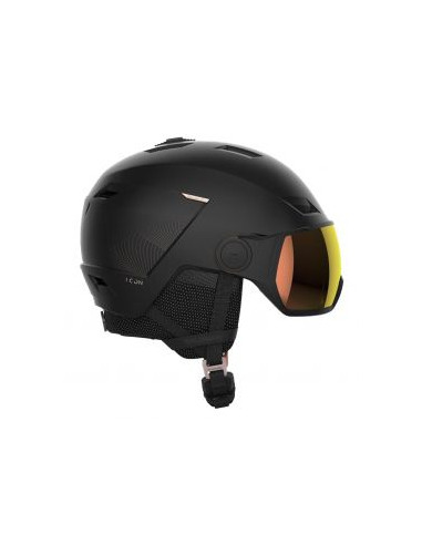 Casco de Esquí Salomon Icon LT Visor - Negro