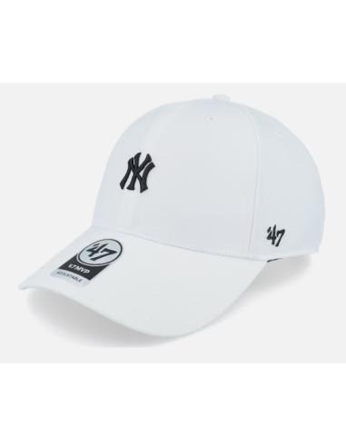 Gorra '47 MLB New York Yankees Base Runner Snap - Blanco