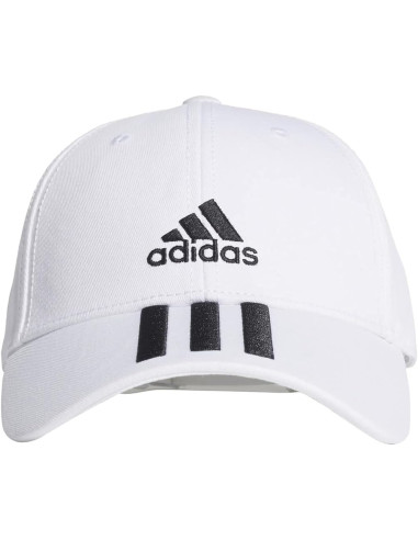 Gorra Adidas BBall 3S Cap - Blanco