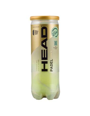 Pelotas de Pádel Head Padel Pro S