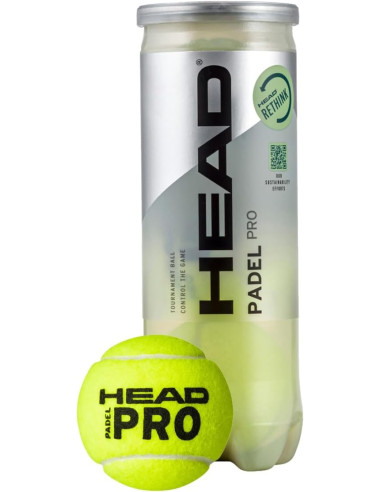 Pelotas de Pádel Head Padel Pro